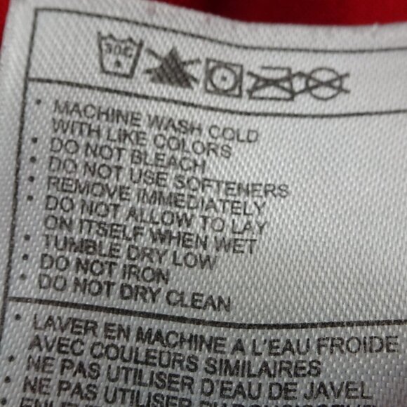 NCAA Ohio State Buckeyes Red Polo Fit Dry Medium - Picture 7 of 7